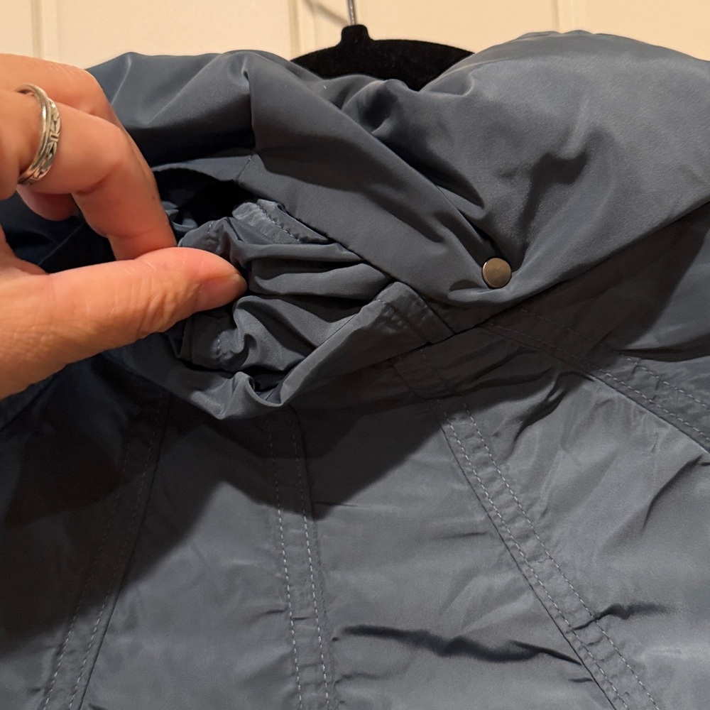 Athleta Jetset Bomber Jacket Coastal Teal - Medium, TALL - Picture 5 of 8